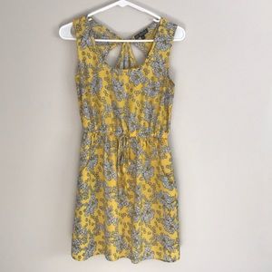 Yellow Floral Sundress
